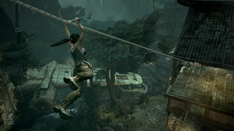 Illustration for article titled It's A Desperate Fight For Survival In The Opening Hours Of Tomb Raider